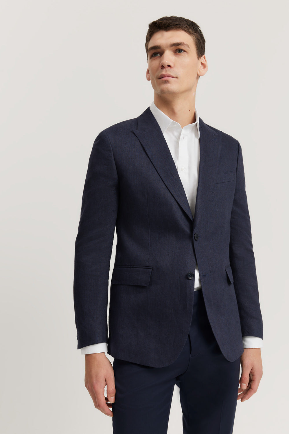 Regular Fit Delave Linen Blazer