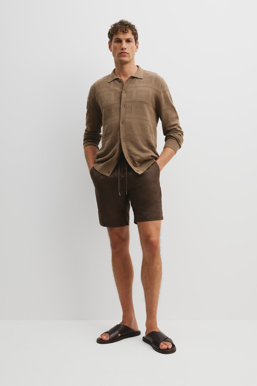 Linen Drawcord Short