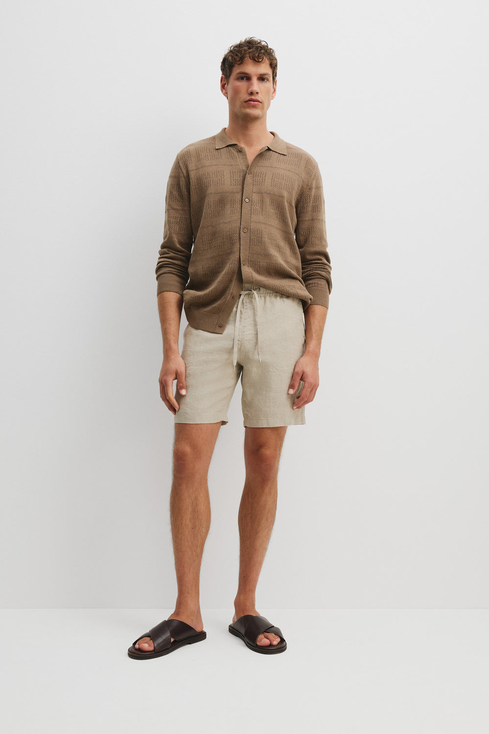 Linen Drawcord Short