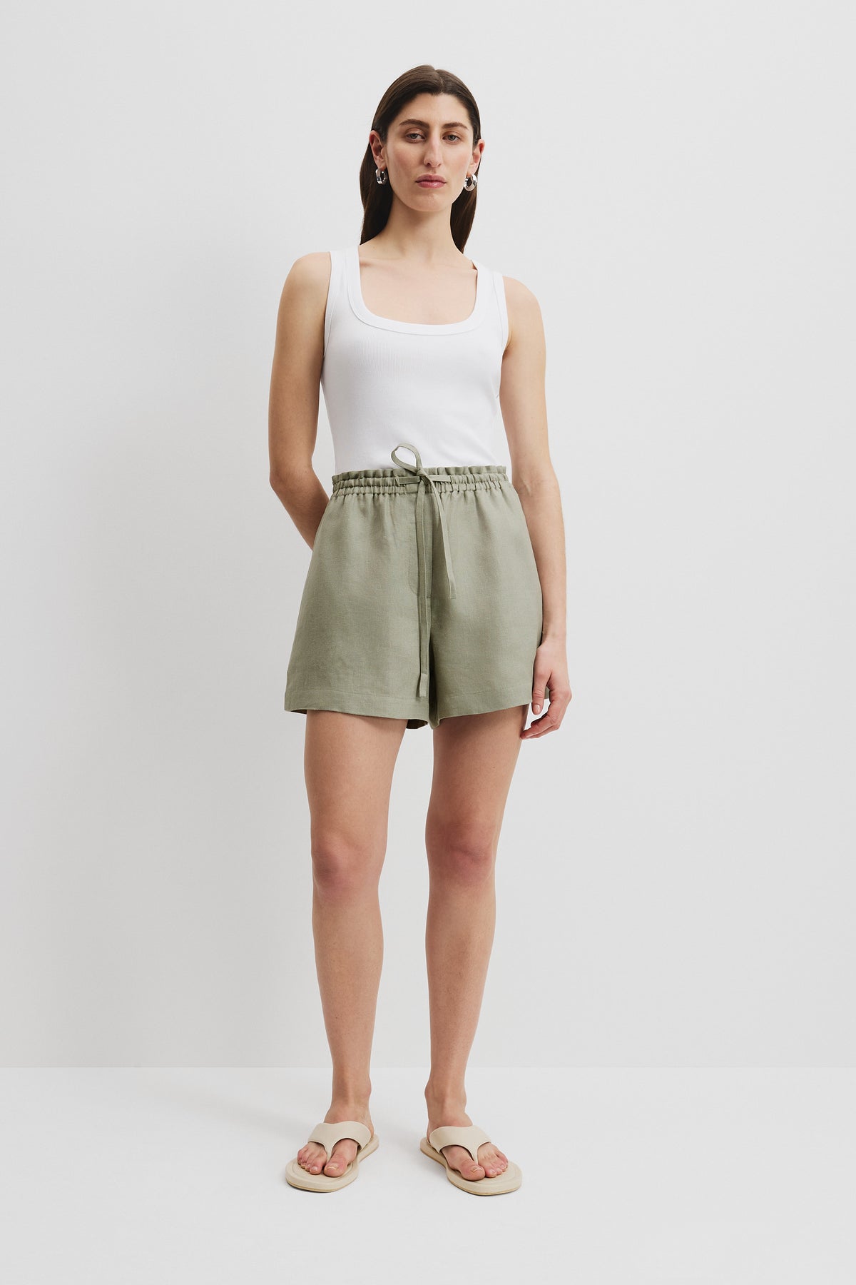 Linen Relaxed Short