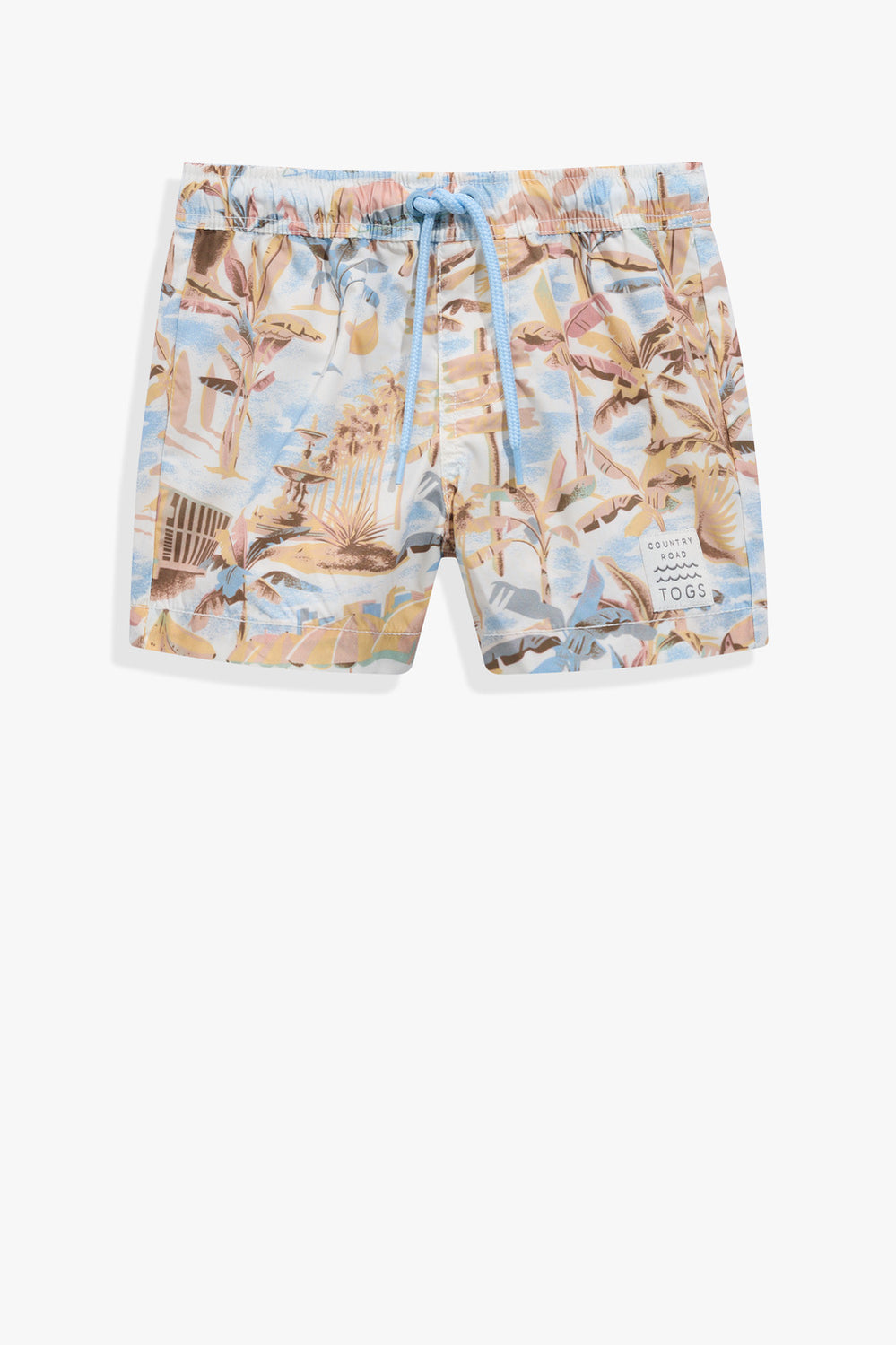 Tropical Print Board Short