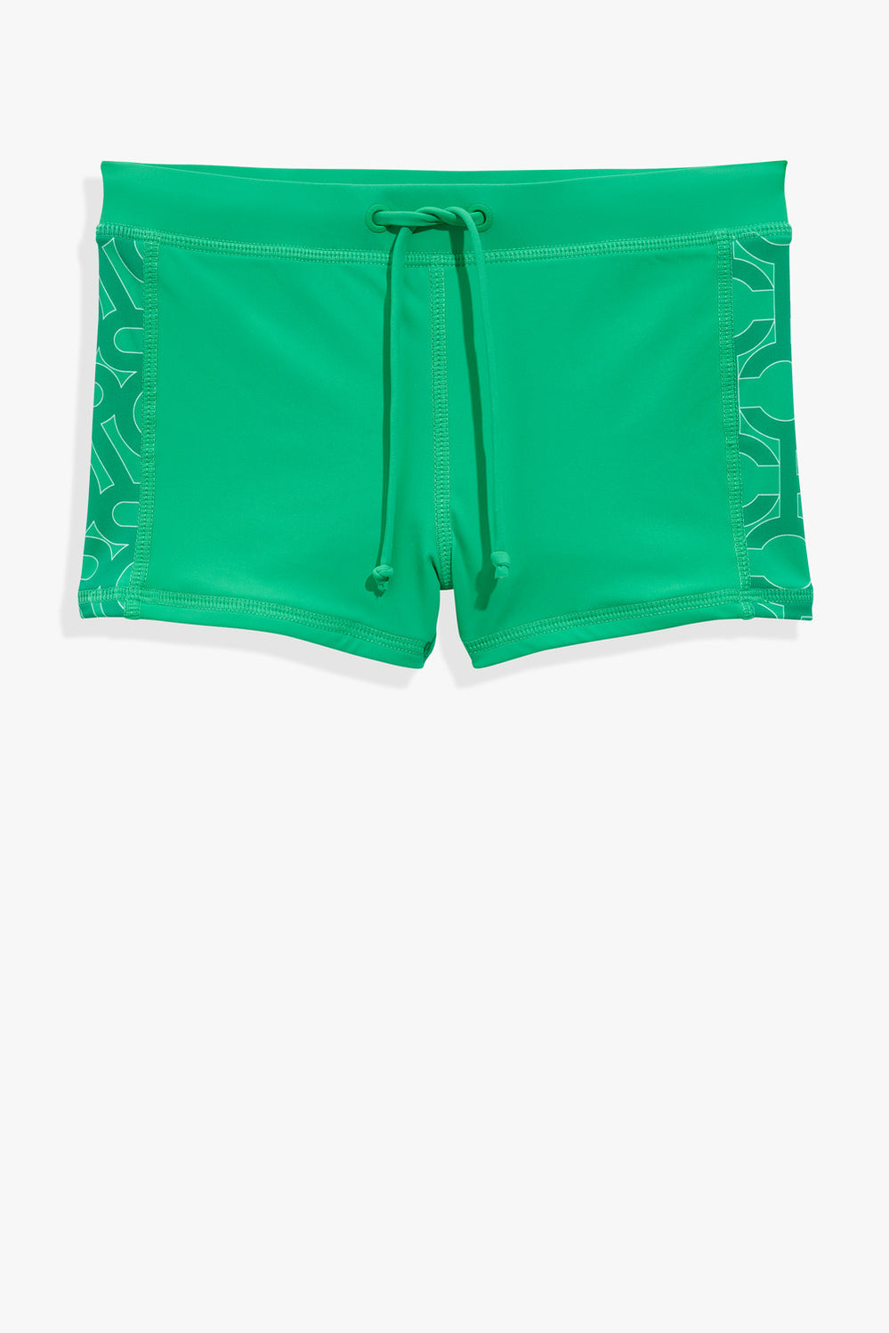 Nylon Blend Logo Swim Short