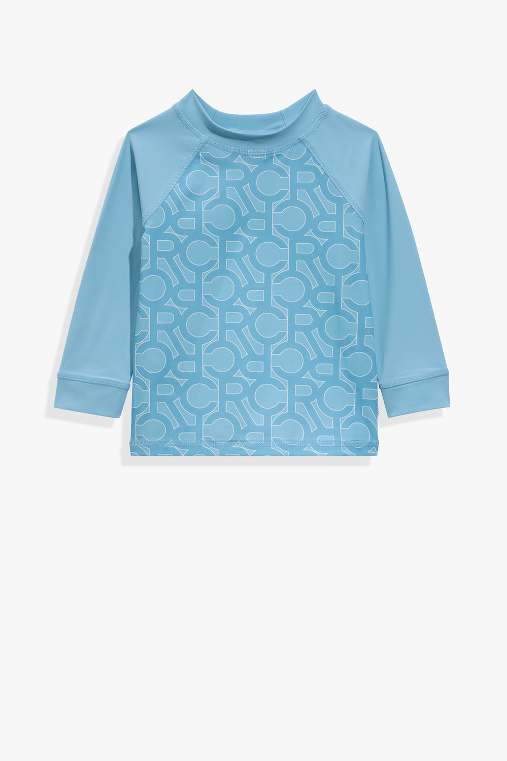 Nylon Blend Logo Rash Vest