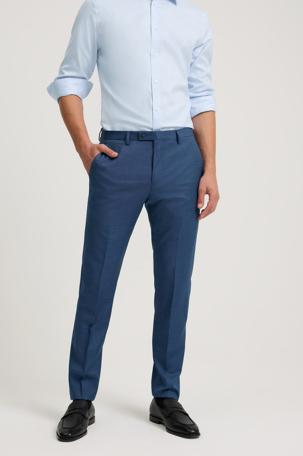 Slim Fit Textured Travel Pant