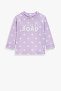 Nylon Blend Logo Rash Vest