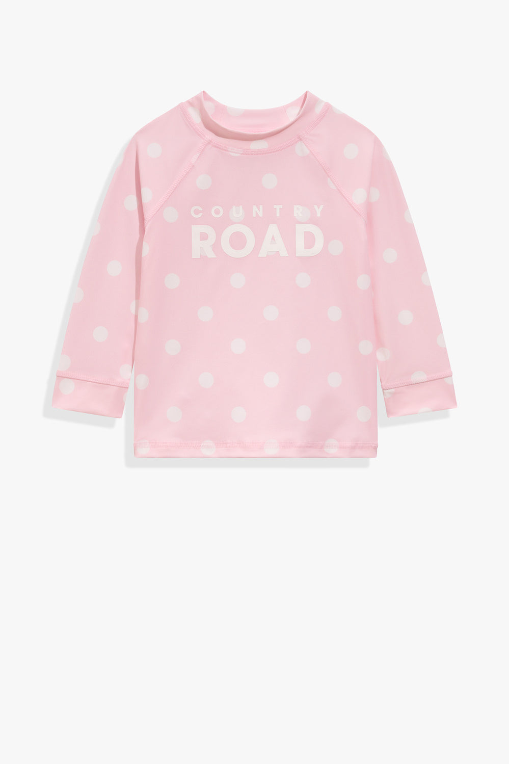 Nylon Blend Logo Rash Vest