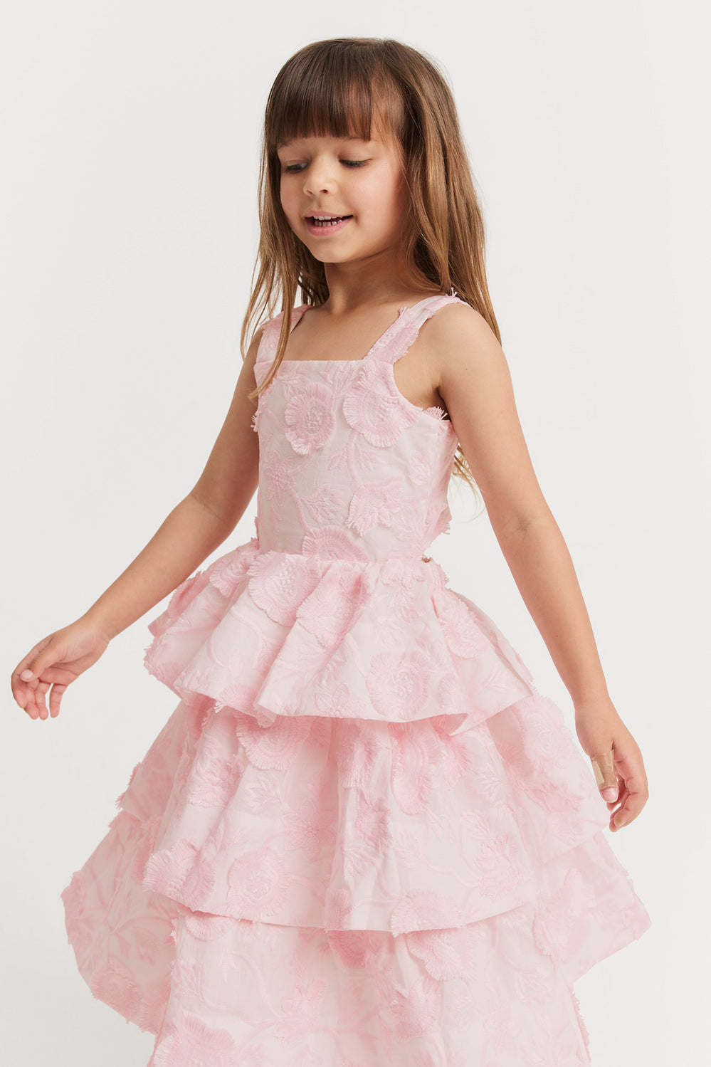 Tier Floral Dress