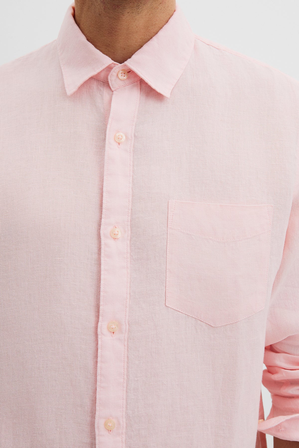 Organically Grown Linen Regular Fit Shirt