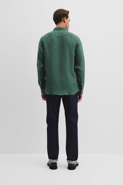 Organically Grown Linen Regular Fit Shirt