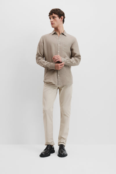Organically Grown Linen Regular Fit Shirt