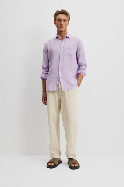 Organically Grown Linen Regular Fit Shirt