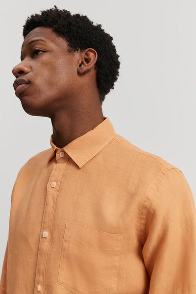 Organically Grown Linen Regular Fit Shirt