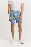 Polyester Blend Multi Coloured Print Swim Short