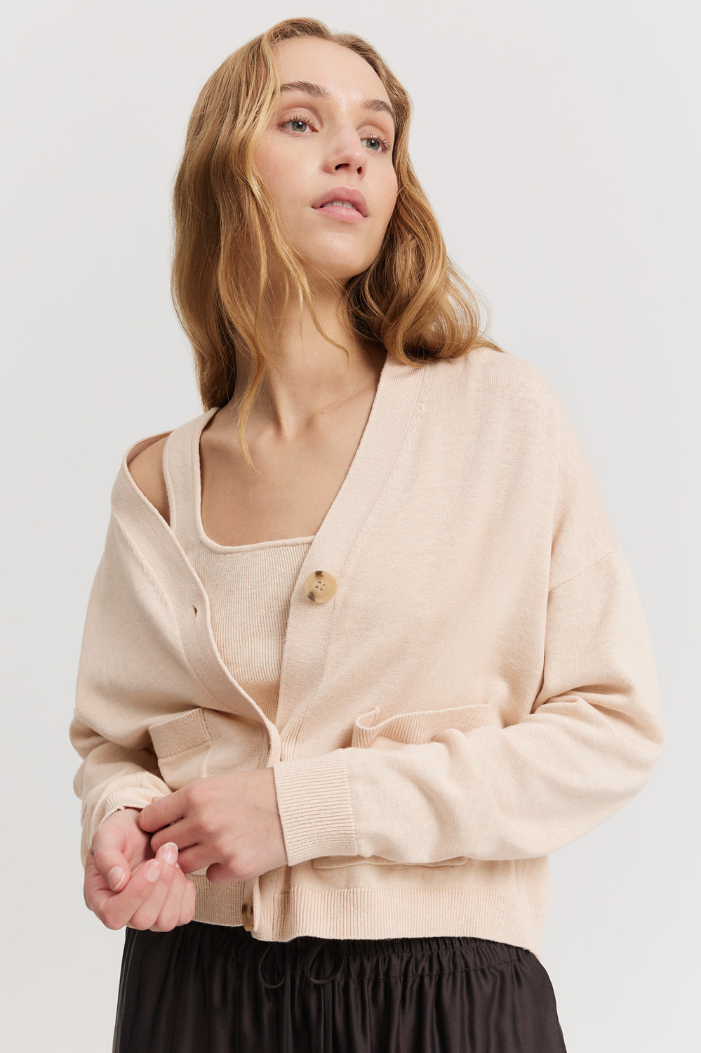 Cotton Linen Cardigan