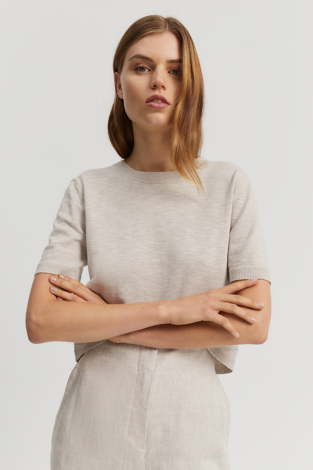 Cotton Linen T-Shirt