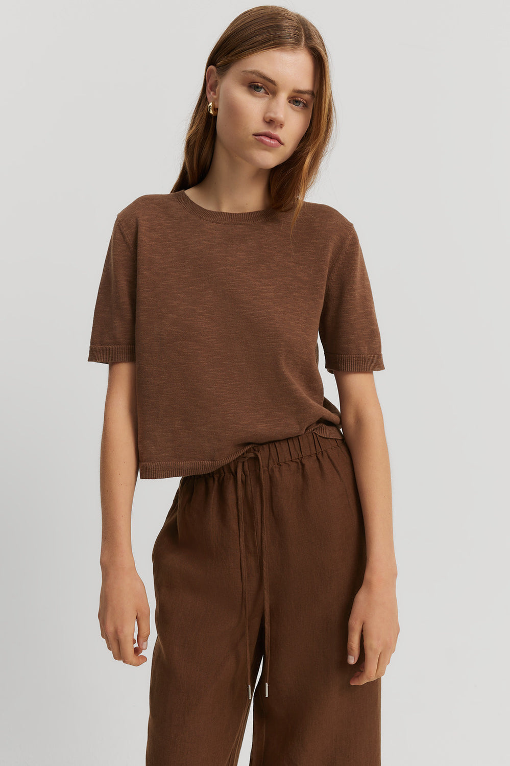 Cotton Linen T-Shirt