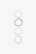 Star Hair Tie Pack Of 4