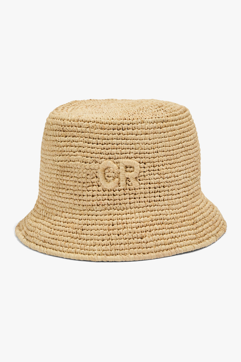 Cr Raffia Bucket Hat