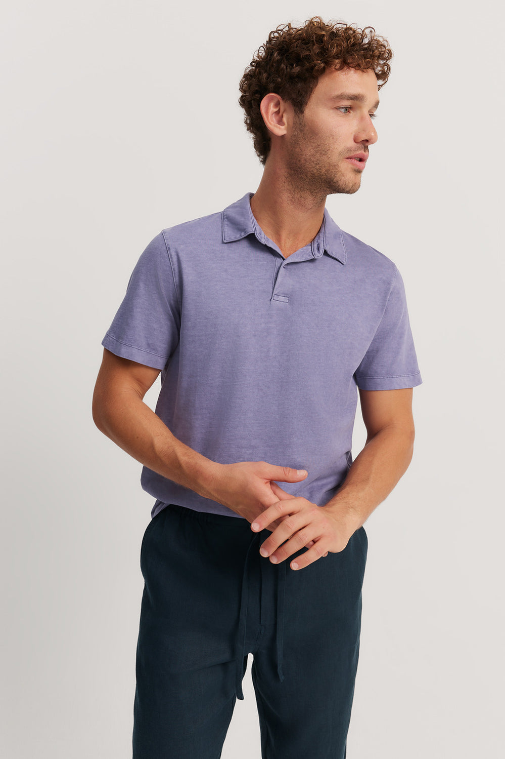 Garment Dyed Cotton Polo