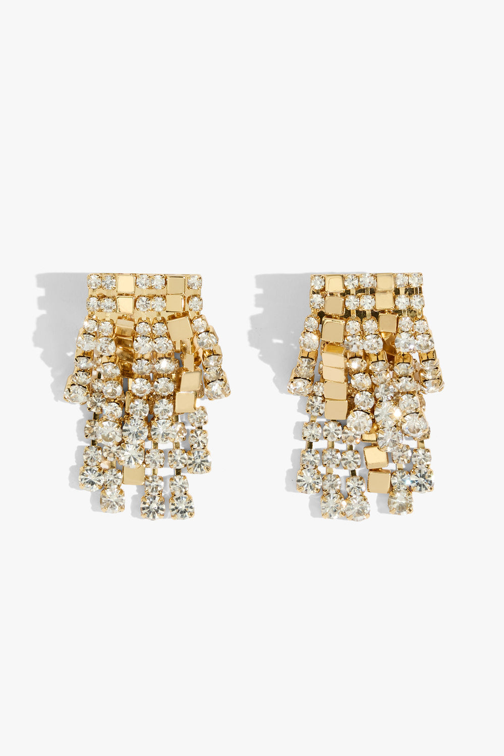 Layered Crystal Earring
