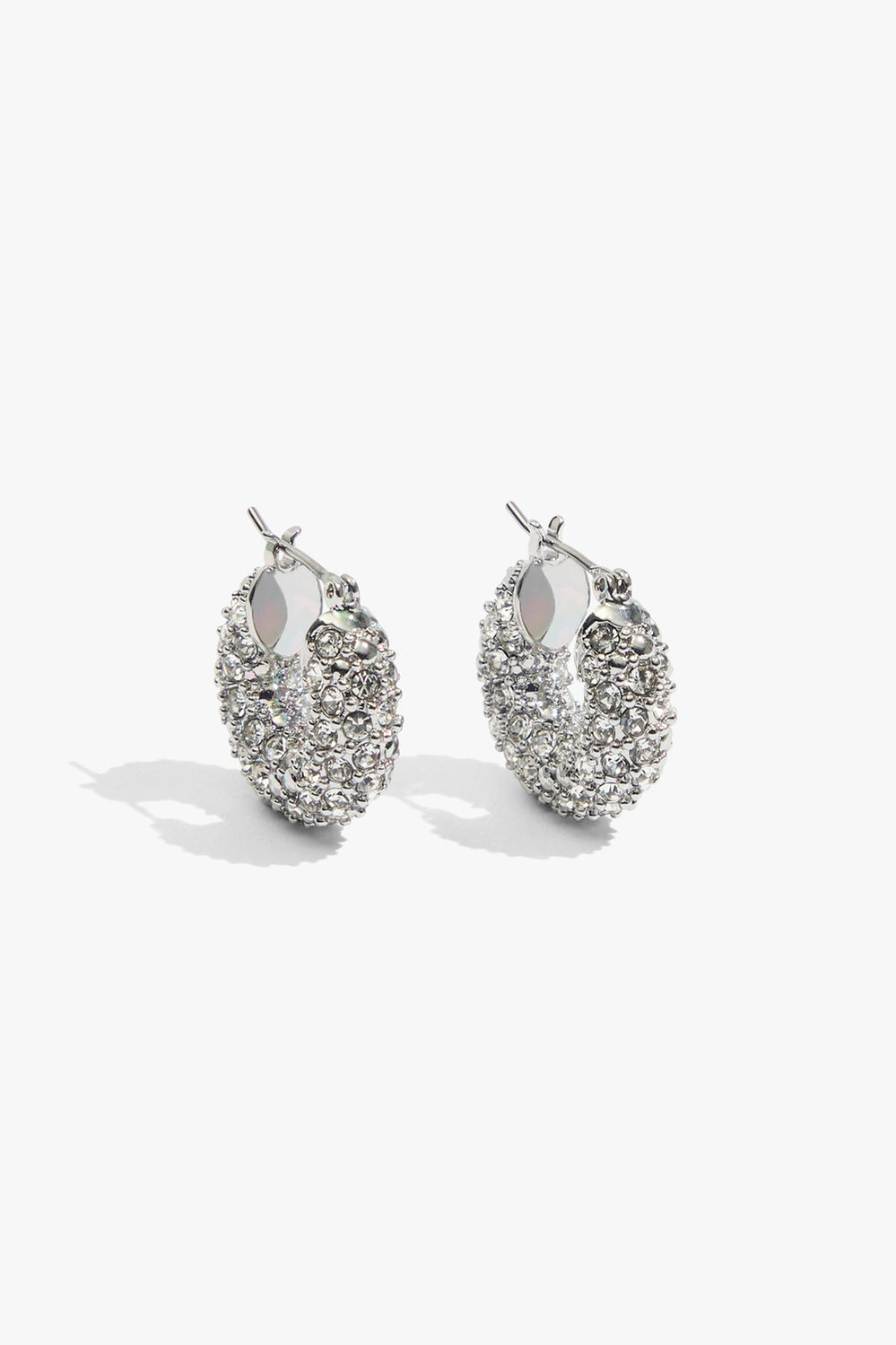 Textured Hoop Earring