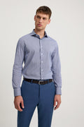 Tailored Fit Superfine Cotton Gingham Shirt