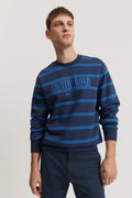 Cotton Stripe Heritage Sweat