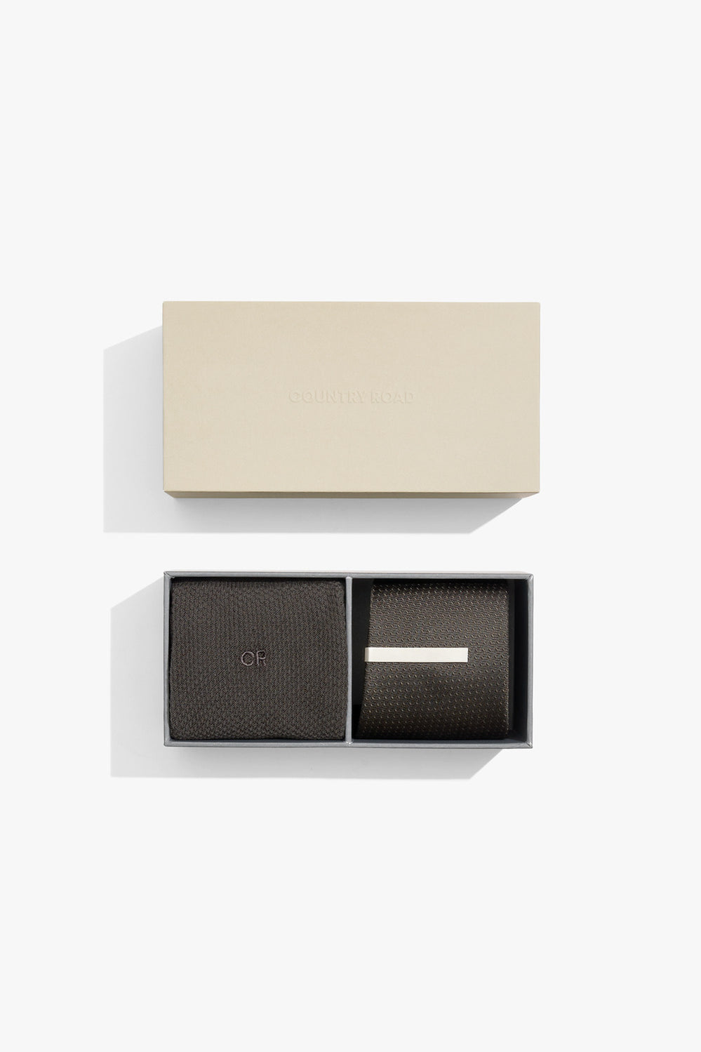 Textured Tie And Sock Pack