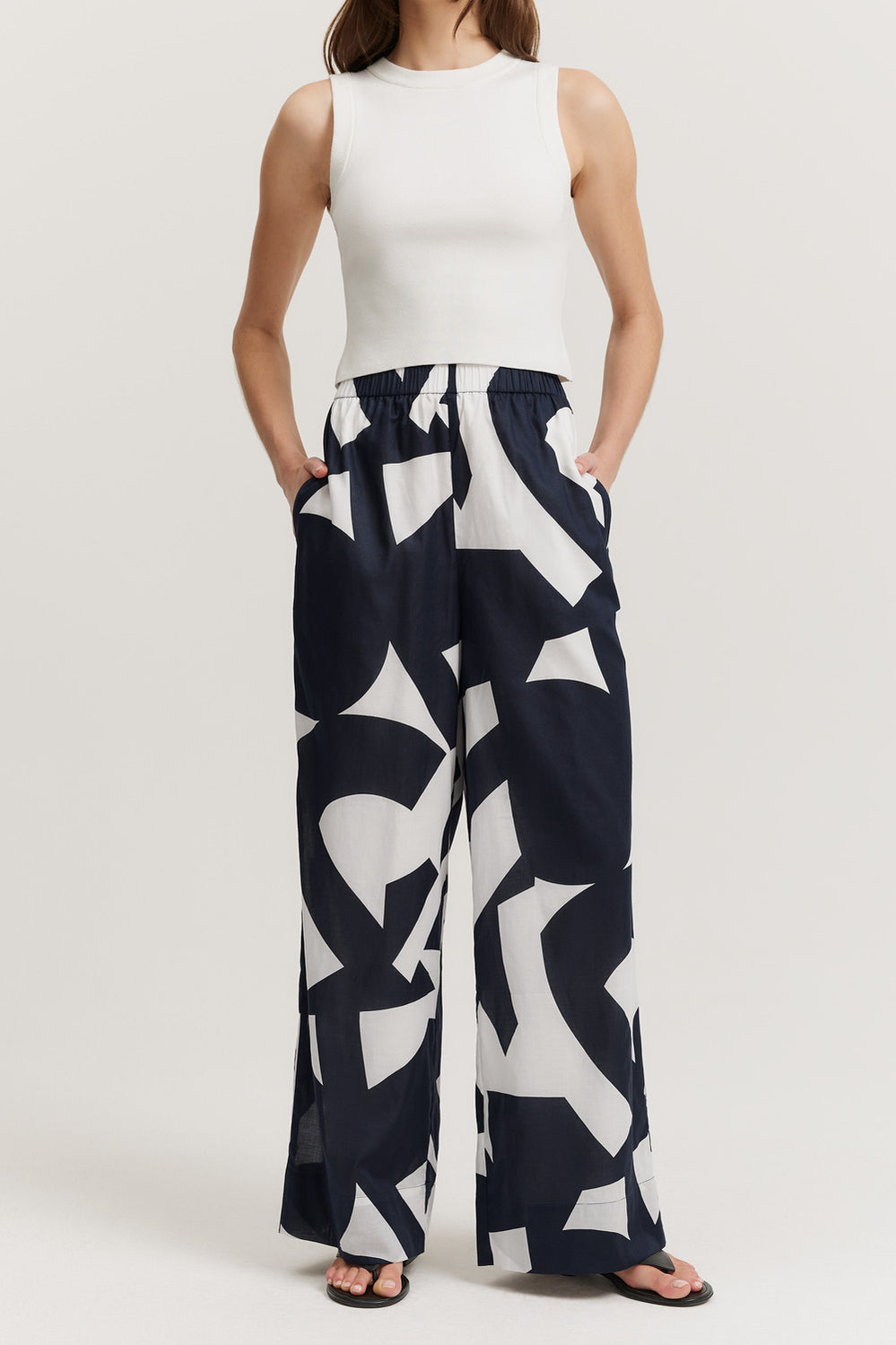 Print Voile Pant