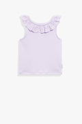 Broderie Frill Tank