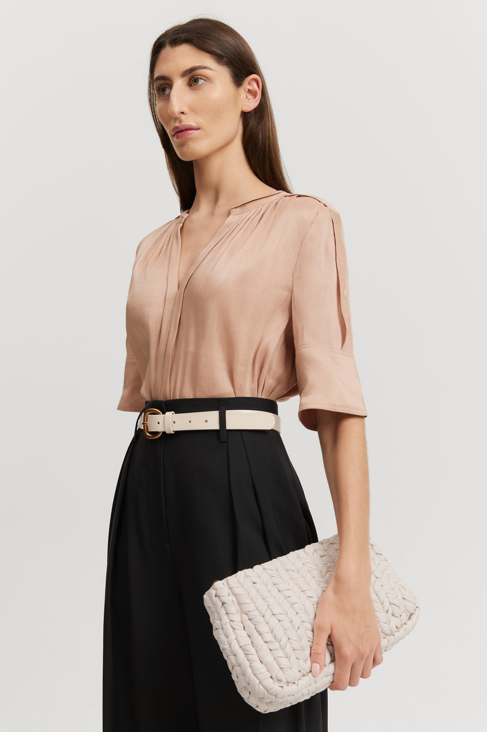Fluid Short Sleeve Popover