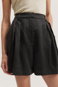 Fluid Pleat Short