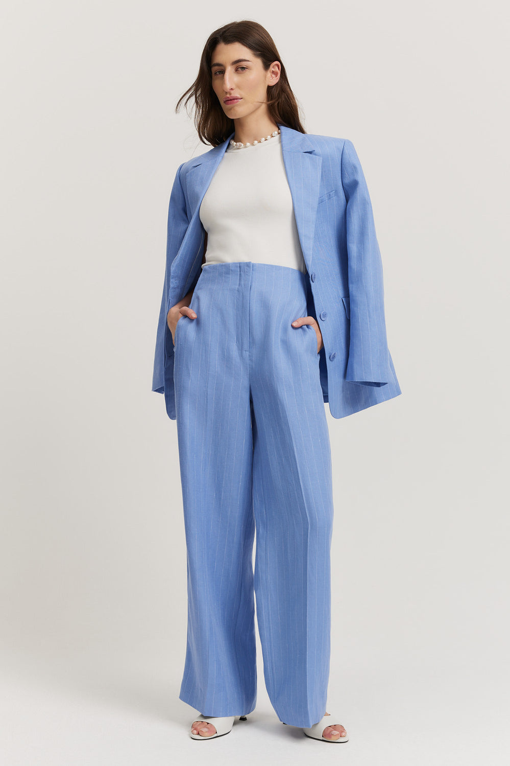 Linen Yarn Dyed Pant