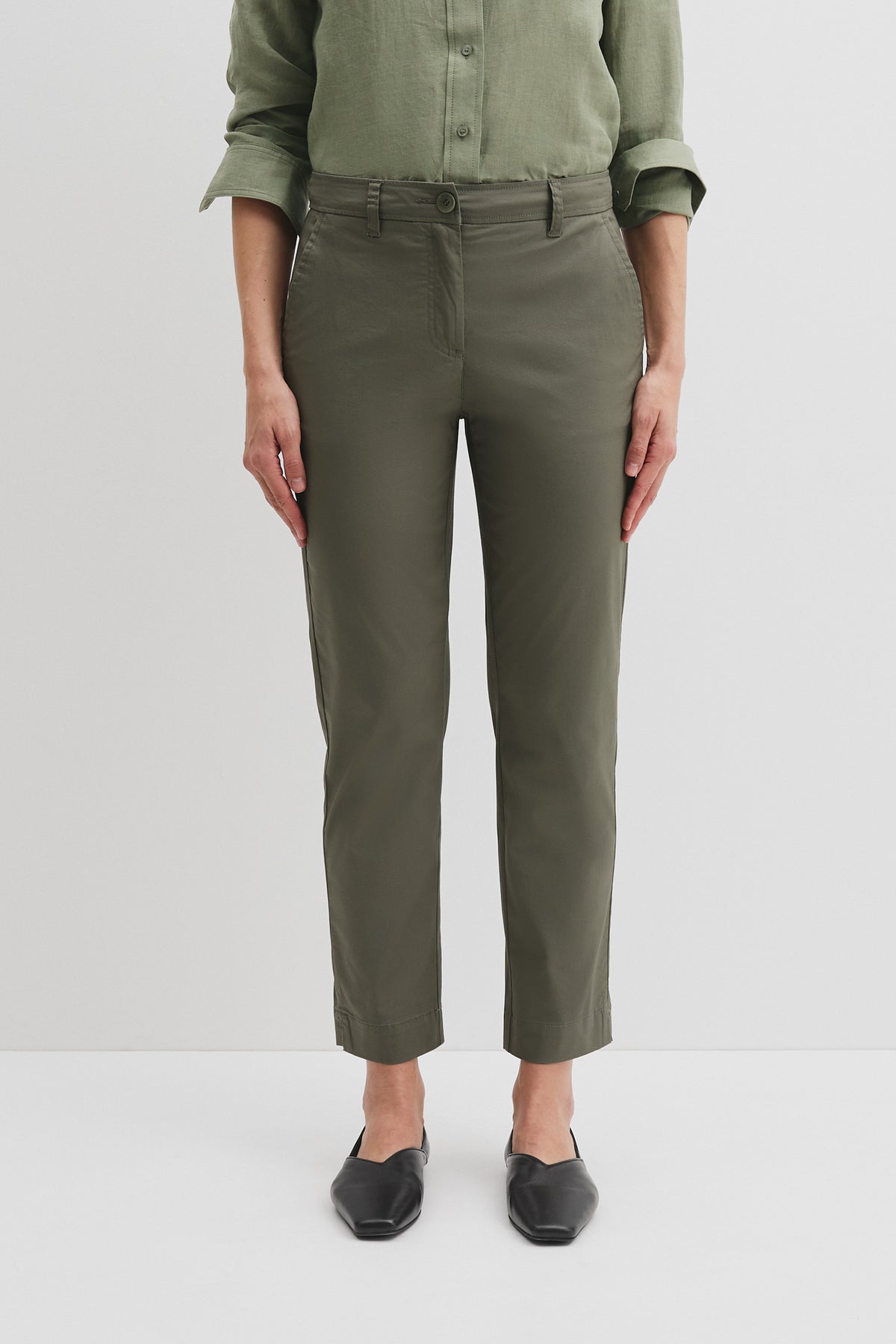 Australian Cotton Twill Walk Pant