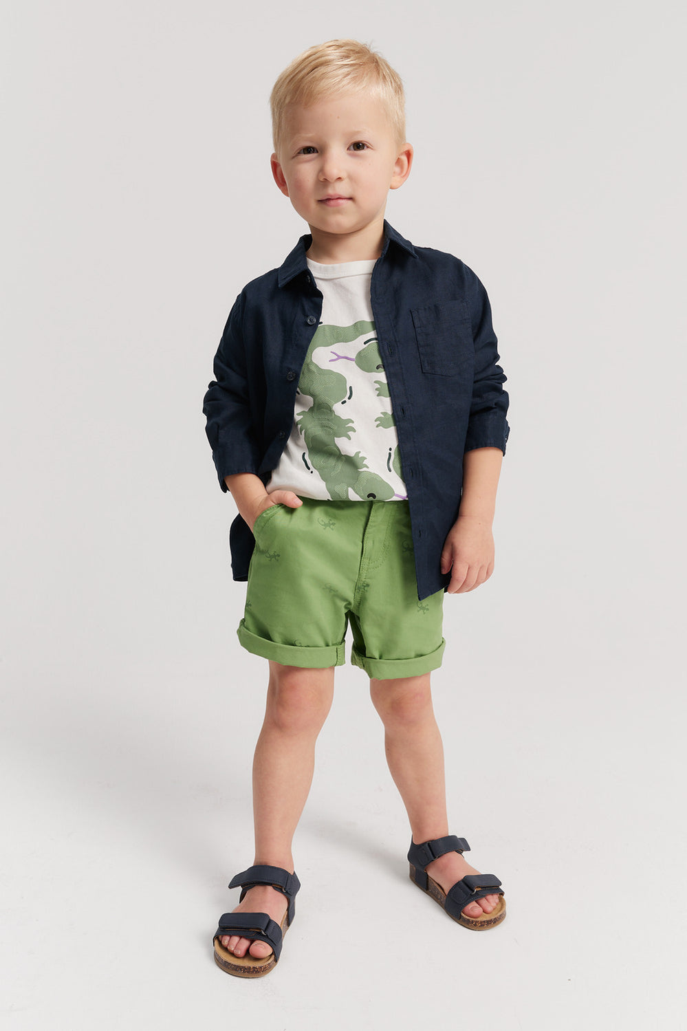 Cotton Gecko Short