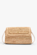 Raffia Crossbody Bag