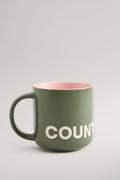 Demm Stoneware Two-Tone Mug