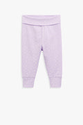 Cotton Fold-Over Soft Pant