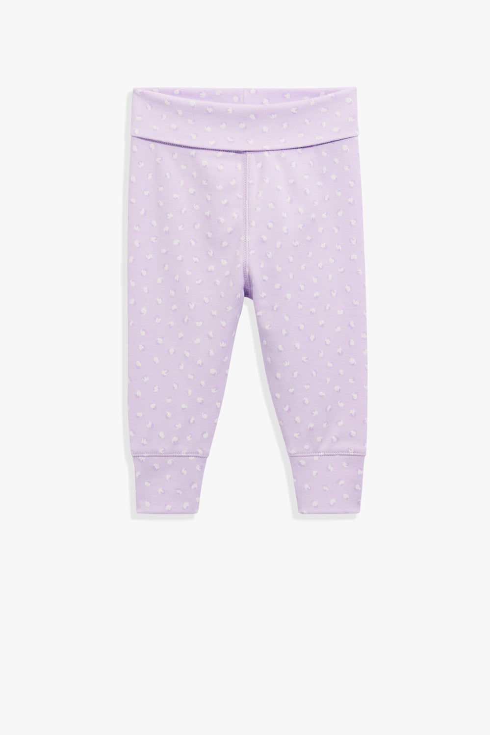 Cotton Fold-Over Soft Pant