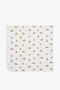 Organically Grown Cotton Bear Blanket