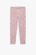 Organically Grown Cotton Blend Animal Legging