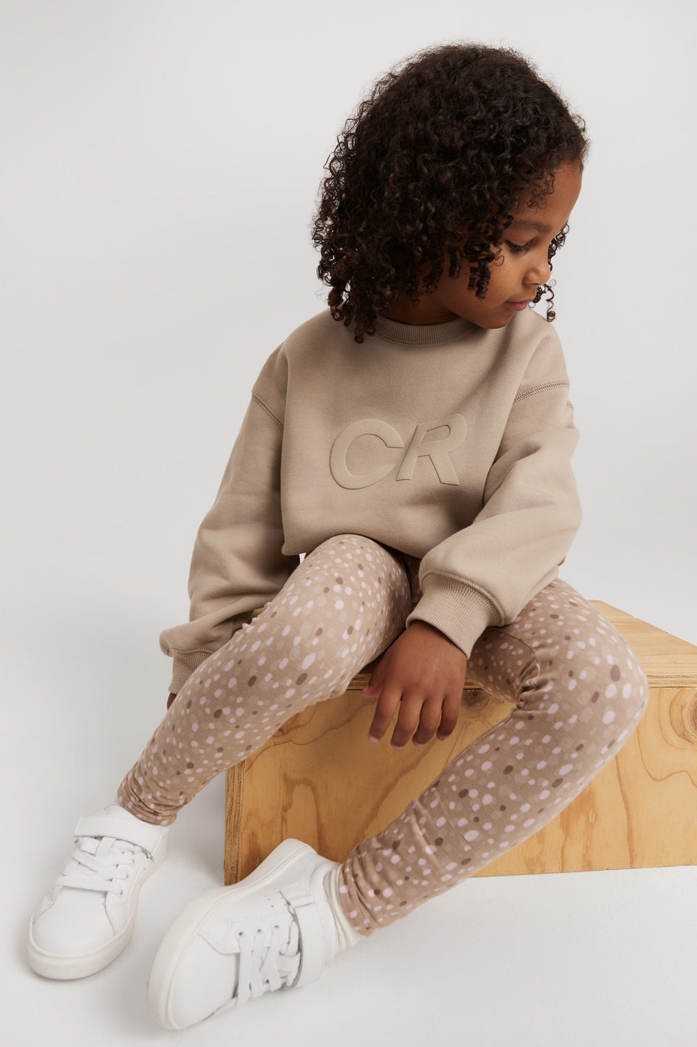 Cotton Blend Animal Legging
