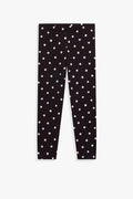 Cotton Blend Spot Legging