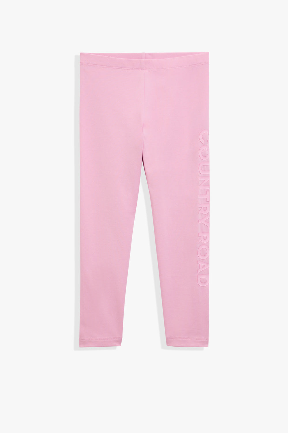 Organically Grown Cotton Blend Logo Tech Pant