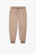 Cotton Blend Quilted Sweat Pant