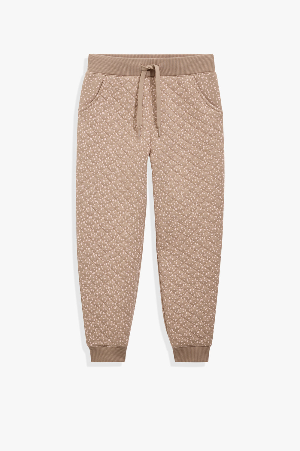 Cotton Blend Quilted Sweat Pant
