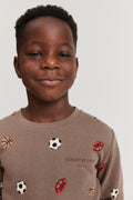 Organically Grown Cotton Sports Ball Pyjama Set
