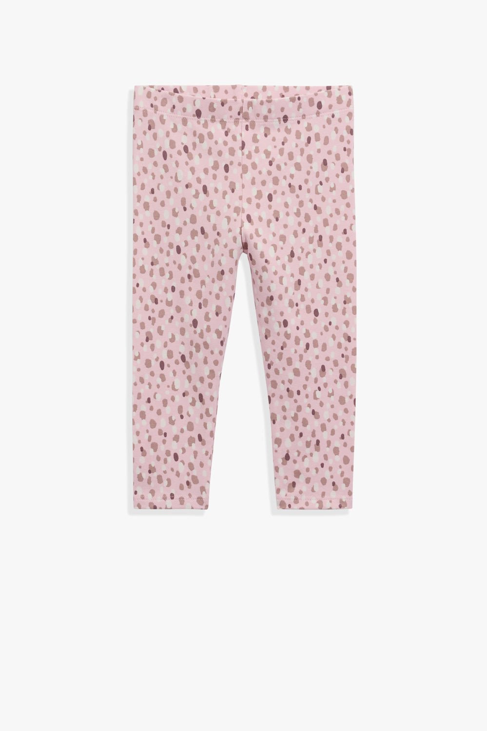 Organically Grown Cotton Blend Leopard Legging