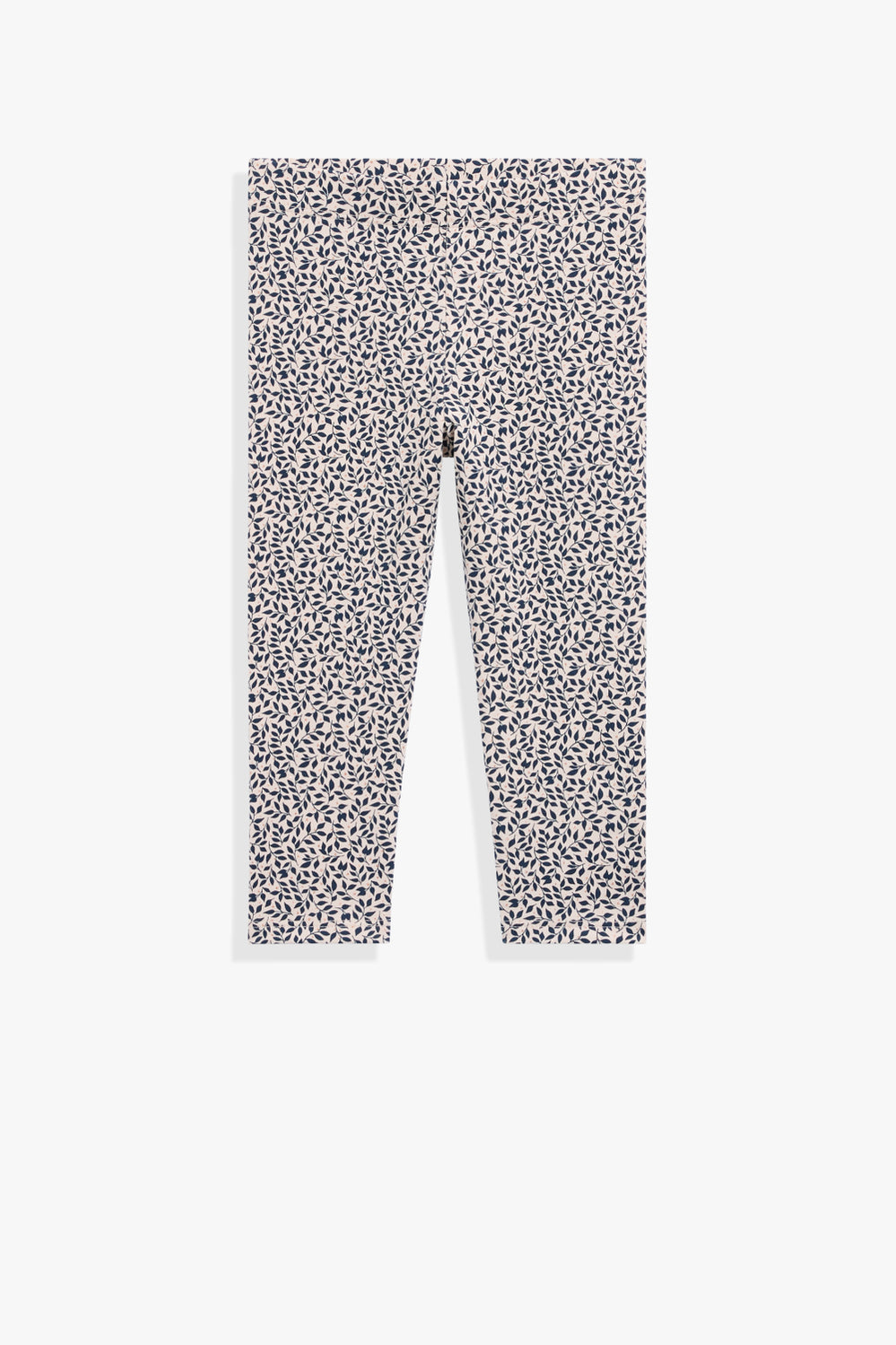 Blend Cotton Micro Leaf Legging