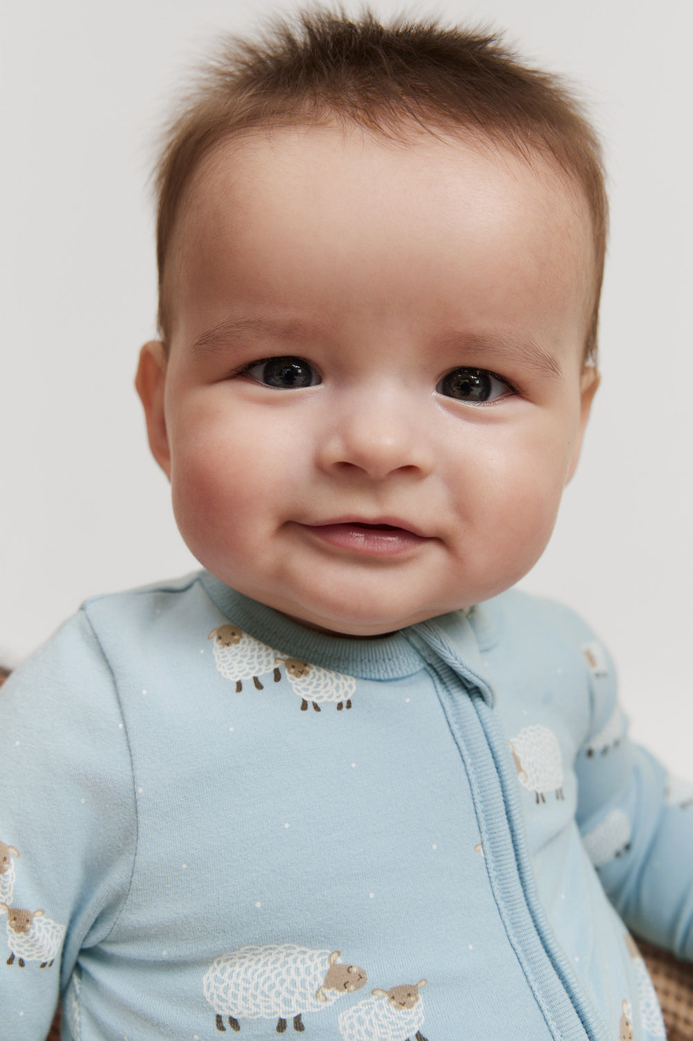 Organically Grown Cotton Sheep Jumpsuit